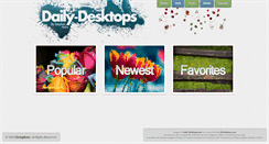 Desktop Screenshot of daily-desktops.com